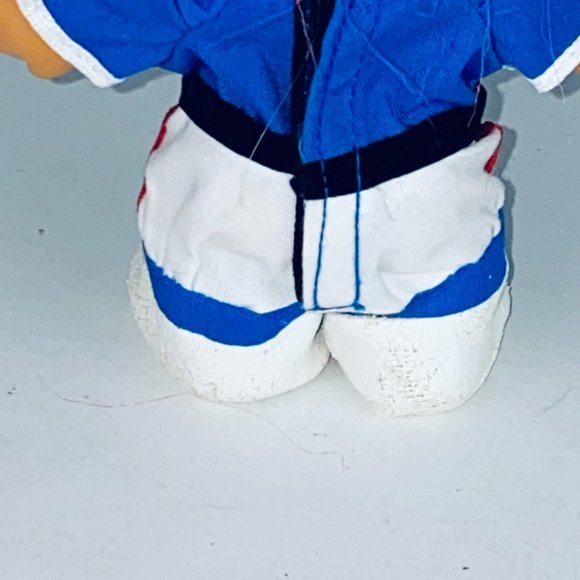 Russ Troll Doll #1 Sports Player Guy Jersey Uniform Pink Hair Pretend Play Toy - Picture 5 of 6